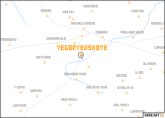 map of Yegor\