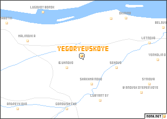 map of Yegor\