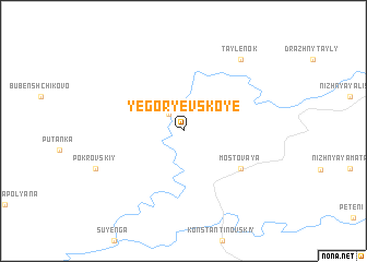 map of Yegor\