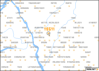 map of Yegyi