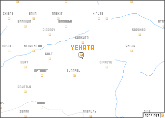 map of Yehatʼa