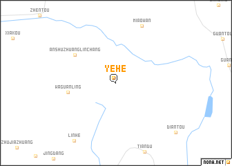 map of Yehe