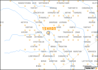 map of Yè-hman