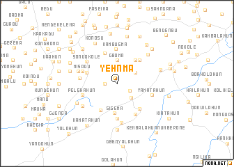 map of Yehnma
