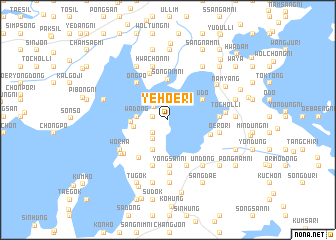 map of Yehoe-ri