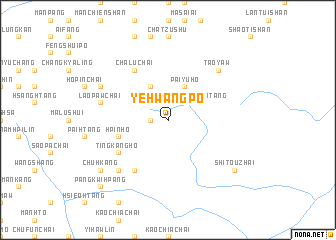 map of Yehwangpo