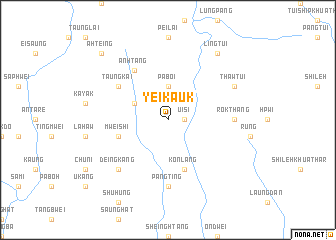 map of Yeikauk