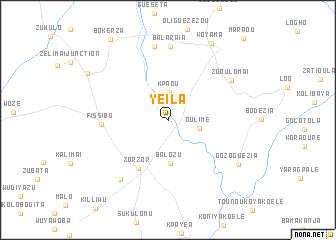map of Yeila