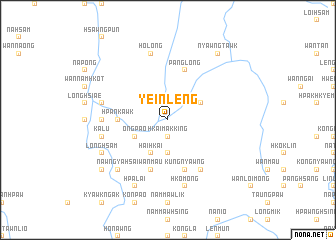 map of Yein Leng