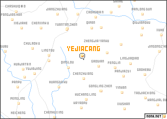 map of Yejiacang