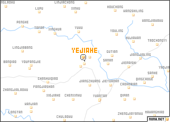 map of Yejiahe