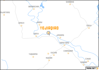 map of Yejiaqiao