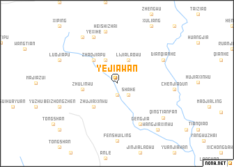 map of Yejiawan