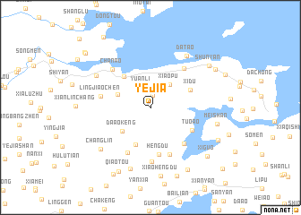 map of Yejia