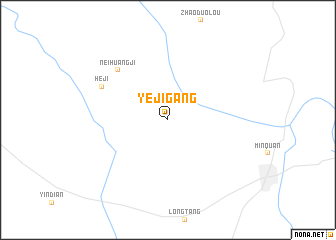 map of Yejigang