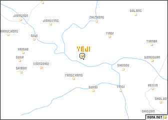 map of Yeji