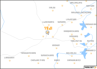map of Yeji