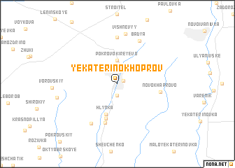 map of Yekaterino-Khoprov