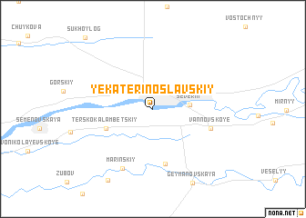 map of Yekaterinoslavskiy