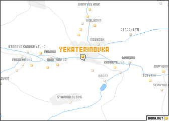 map of Yekaterinovka