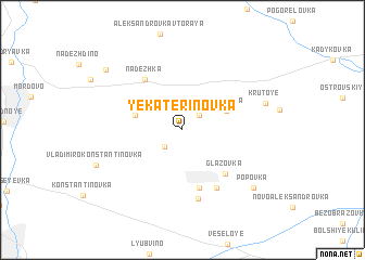 map of Yekaterinovka