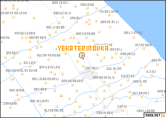 map of Yekaterinovka