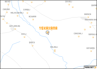 map of Yekǝxana