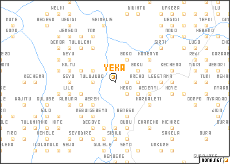 map of Yeka