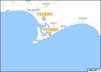 map of Yekbonī