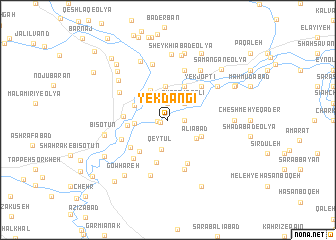 map of Yekdangī