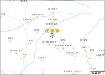 map of Yekhnik