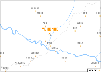 map of Yekombo