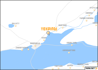 map of Yekpindi