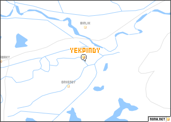 map of Yekpindy