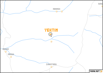 map of Yektīm