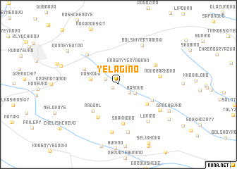 map of Yelagino