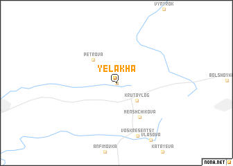 map of Yelakha