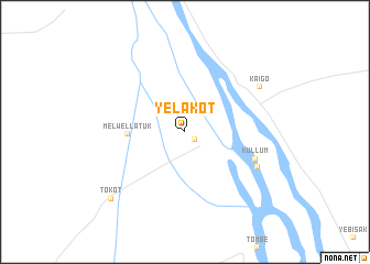 map of Yelakot