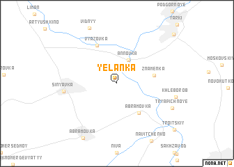 map of Yelanka