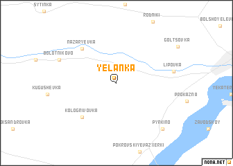 map of Yelanka