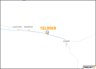 map of Yelanka