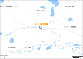 map of Yelanka