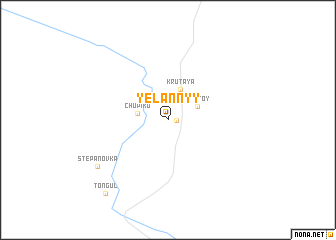 map of (( Yelannyy ))