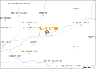 map of Yelatomka