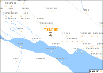 map of Yelawa