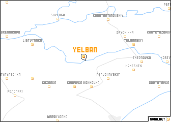 map of Yelban\