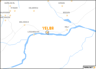 map of Yelba