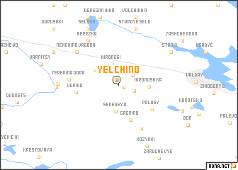 map of Yel\