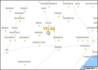 map of Yeldu