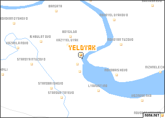map of Yel\